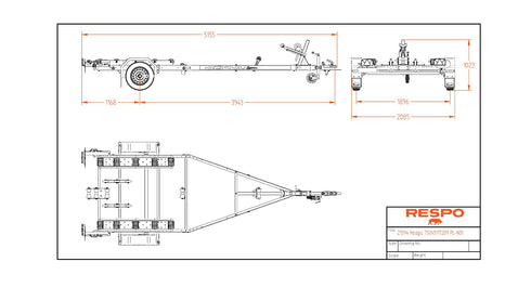 Respo 750V511T209 Pioner GO – mittapiirros