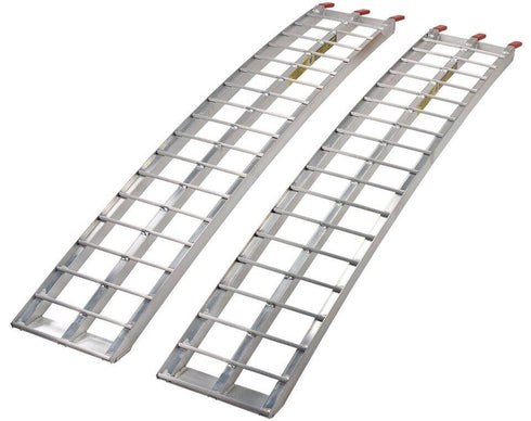 Heavy-Duty Aluminum Arched Ramp 88 in. x 12 in., Part 2875386