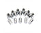 Metric Lug Nuts for Aluminum Rims (16-PACK)