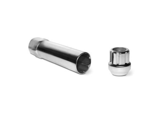 12MM x 1,5 kierteiset pyöränmutterit ja avainsovitin (16 kpl + avain)