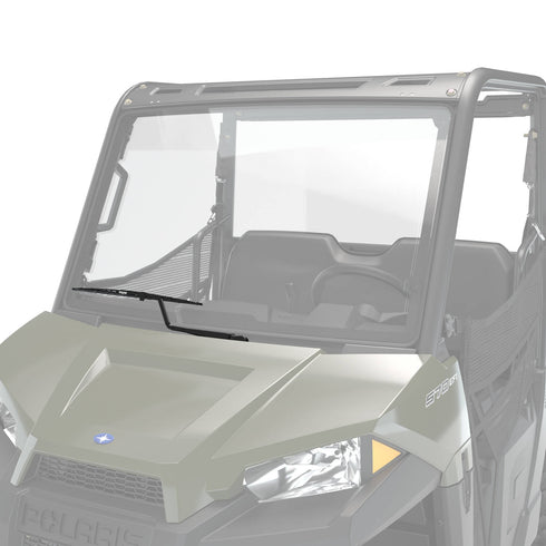 Front Windshield Wiper and Washer Kit for Polycarbonate Windshields