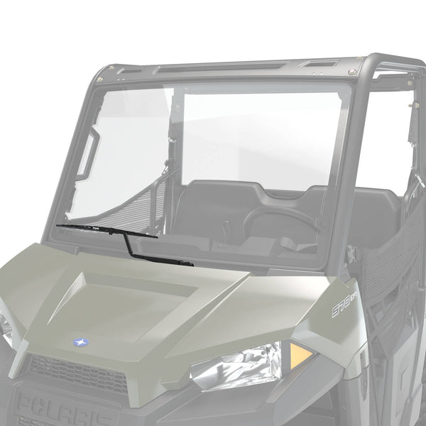 Front Windshield Wiper and Washer Kit for Polycarbonate Windshields