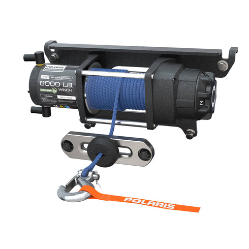 Polaris PRO HD 6,000 lb. Winch with Rapid Rope Recovery