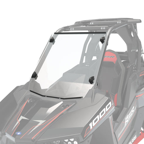 Lock & Ride Full Front Windshield, Hard Coat Polycarbonate, for RZR SxS