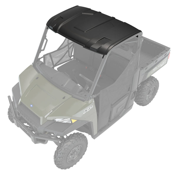 Poly 3-Seat Premium Roof with Lock & Ride Technology with Liner, Black