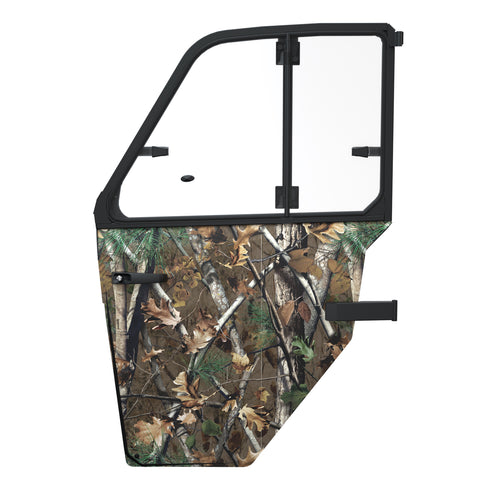 Hinged Window Hunter Doors for RANGER 1000, XP 1000 & CREW, Front, Poly, Polaris Pursuit Camo, Set of 2