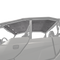 Poly Roof Liner, 4-Seat