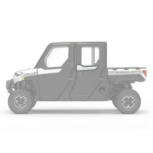 Exterior Door Accent Panels for RANGER XP 1000 CREW, Rear, Set of 2, Pearl White