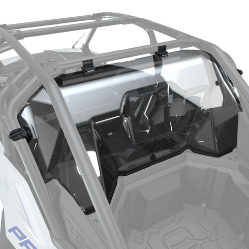 Lock & Ride Rear Window, Polycarbonate, for 4-Seat RZR SxS