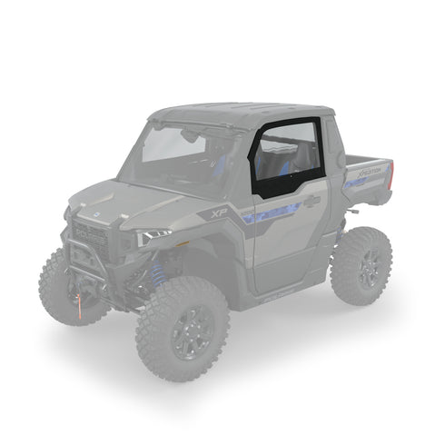 Zip Window Upper Doors for POLARIS XPEDITION, Front, Canvas, Set of 2