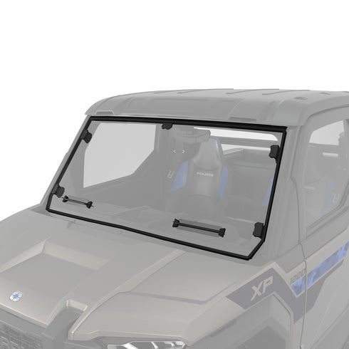 Lock & Ride Full Vented Front Windshield, Hard Coat Polycarbonate, for Polaris XPEDITION SxS