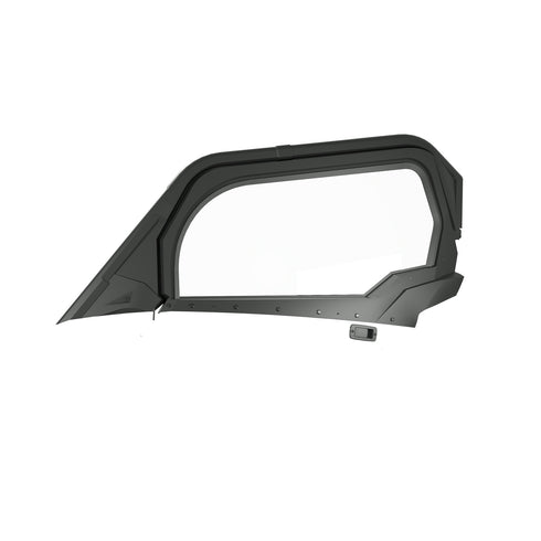 Zip Window Upper Doors for RZR XP 1000, Front, Poly, Set of 2