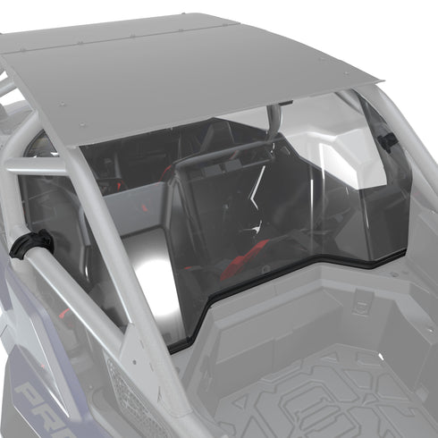 Lock & Ride Rear Window, Polycarbonate, for 4-Seat RZR SxS