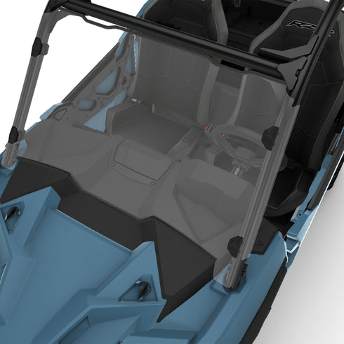 Lock & Ride Full Front Windshield, Hard Coat Polycarbonate, for RZR SxS