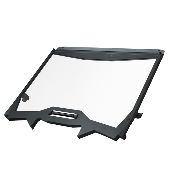 Full Vented Front Windshield, Glass, for 4-Seat RZR SxS