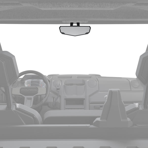 Rear View Convex Mirror for RANGER, Vehicle Frame Mounted, Qty 1
