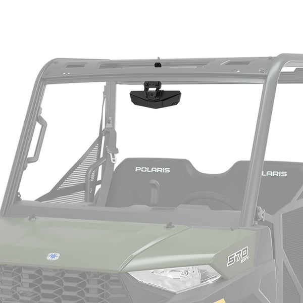 Rear View Convex Weatherproof Mirror for RANGER 500, 570 and Pro XD Mid-Size, Vehicle Frame Mounted, Qty 1