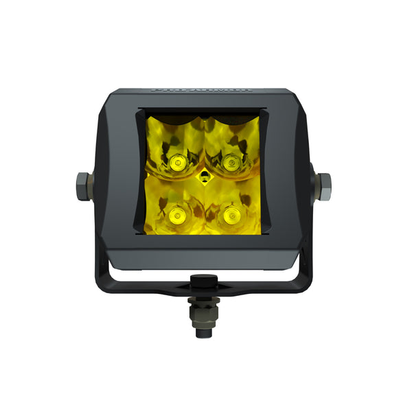 Pro Armor 2x2" Cube LED Spot Light - Amber