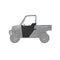 Half Doors for RANGER 1000, XP 1000, CREW & PRO XD, Front, Poly, Set of 2