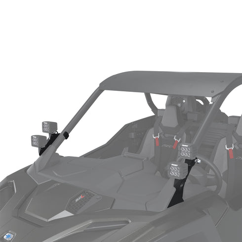Kaksois-A-pilarin valokiinnike RZR