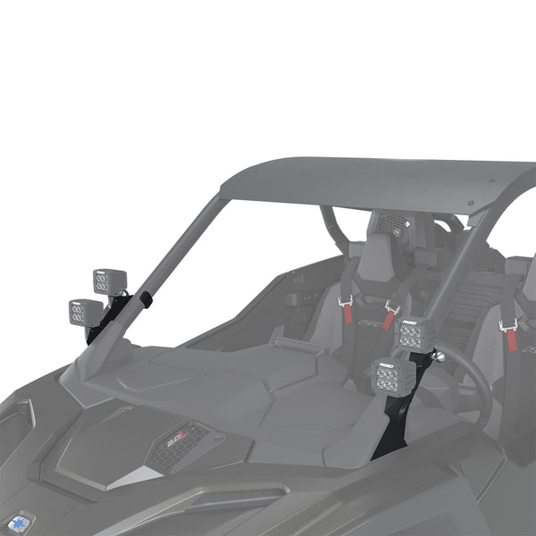 Kaksois-A-pilarin valokiinnike RZR