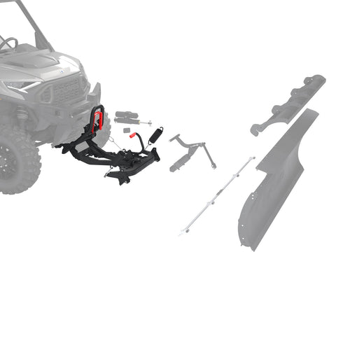 Glacier Pro HD Plow Frame with Bumper Catch