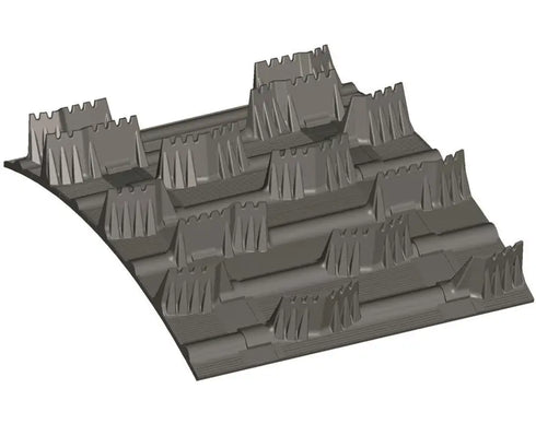 Series 4 moottorikelkan telamatto 144 x 2", 2,52 pitch