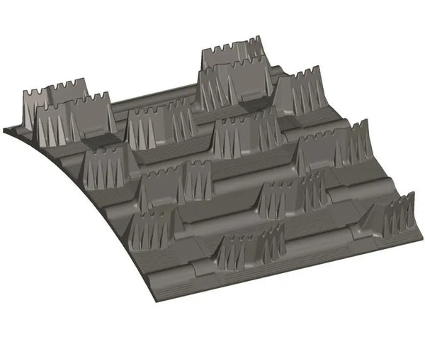 Series 4 moottorikelkan telamatto 144 x 2" – jako 2,52"