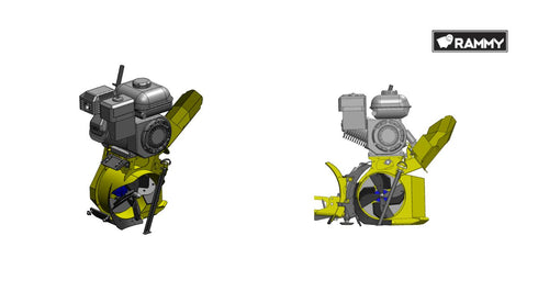 Rammy Snow Thrower ST30 ATV