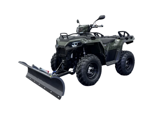 Polaris Sportsman 570 EFI 2026 + Iron Baltic etukiinnitteinen aura – PK Winterpack