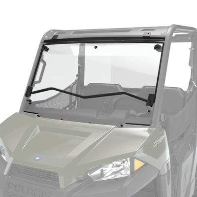 Polycarbonate Flip-Down Full Windshield, Clear